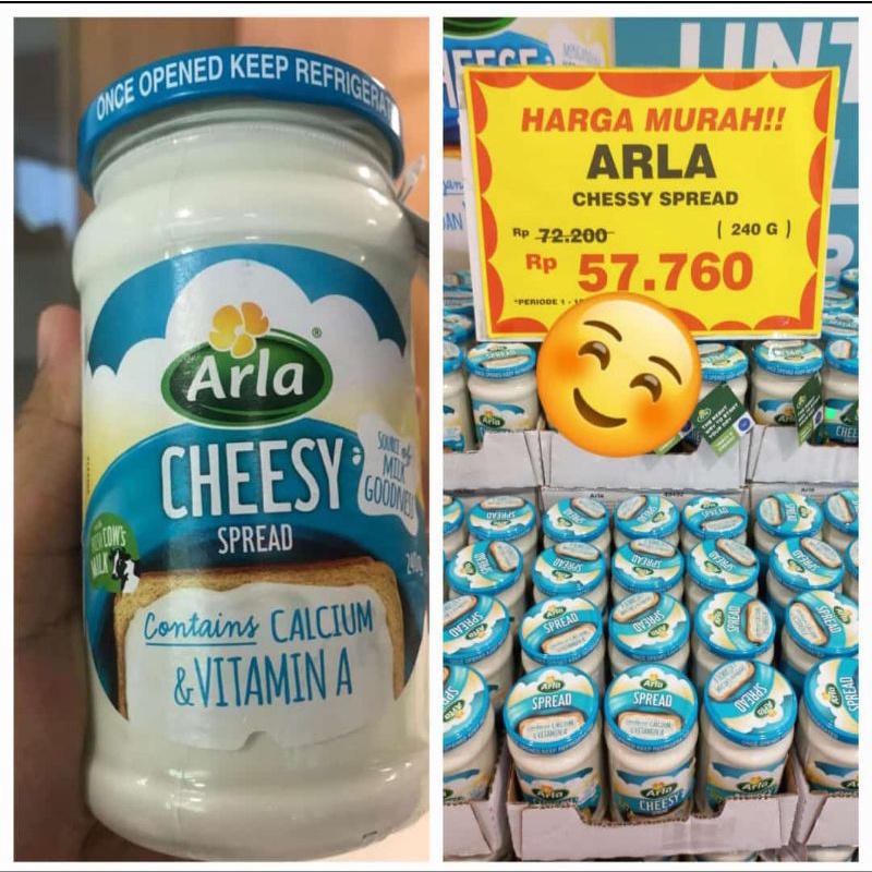 

ARLA CHEESE SPREAD PROMO SALE