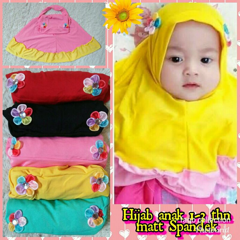 

Hijab baby syiria bunga minimal 5pcs/model