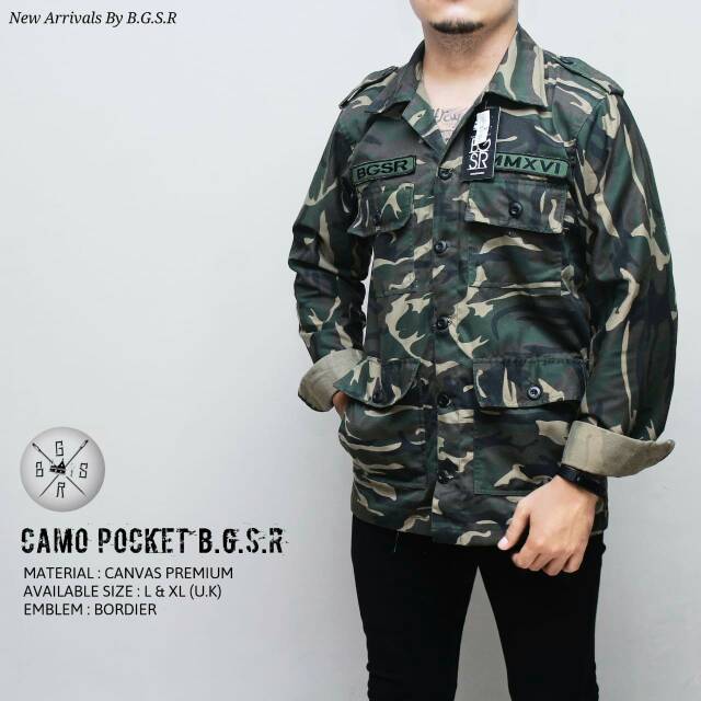 JAKET COMO POCKET CAPPLE  LORENG BGSR