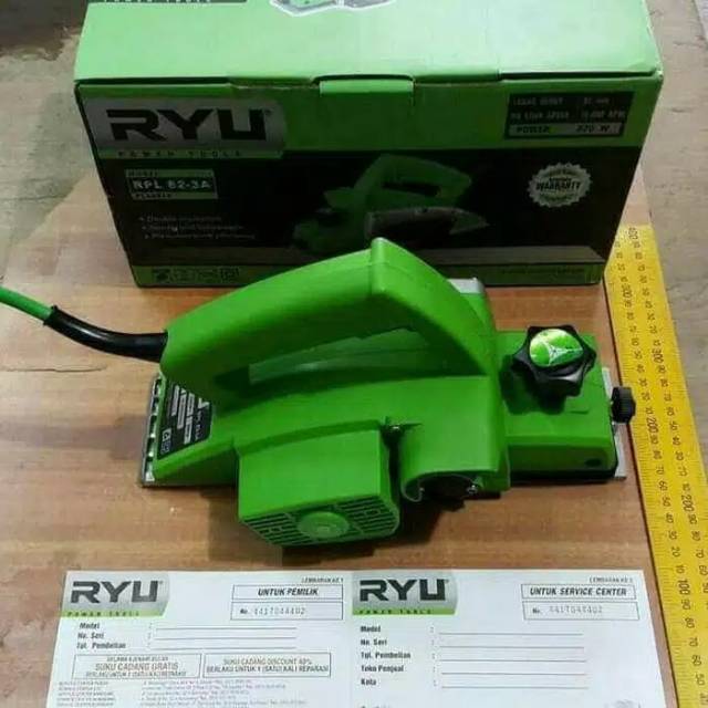 RYU MESIN SERUT PLANER Type :  RPL 82-3A