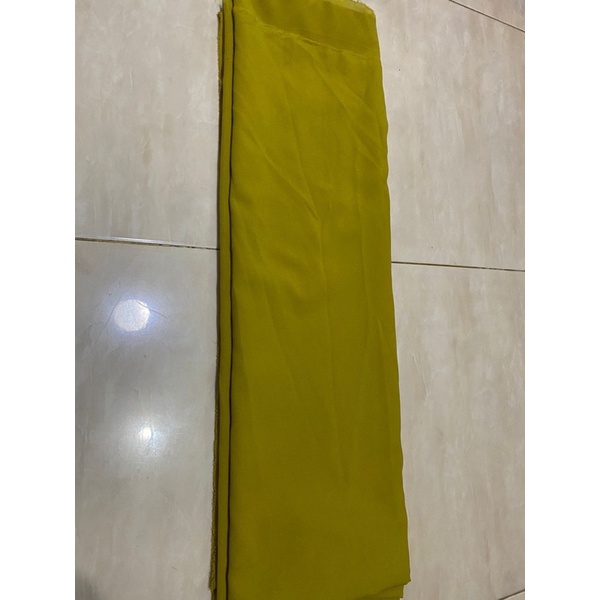 SELENDANG CREEP POLOS || SELENDANG BALI-Hijau sandat