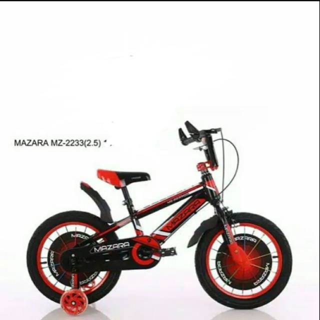 Sepeda bmx 18inch Mazara roda oversize fork