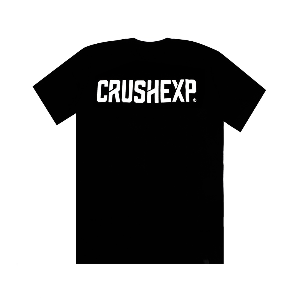 CRUSH EXP Kaos Pendek TSC0894 - BLACK/Kaos Distro/Cotton Combed/Kaos Pria