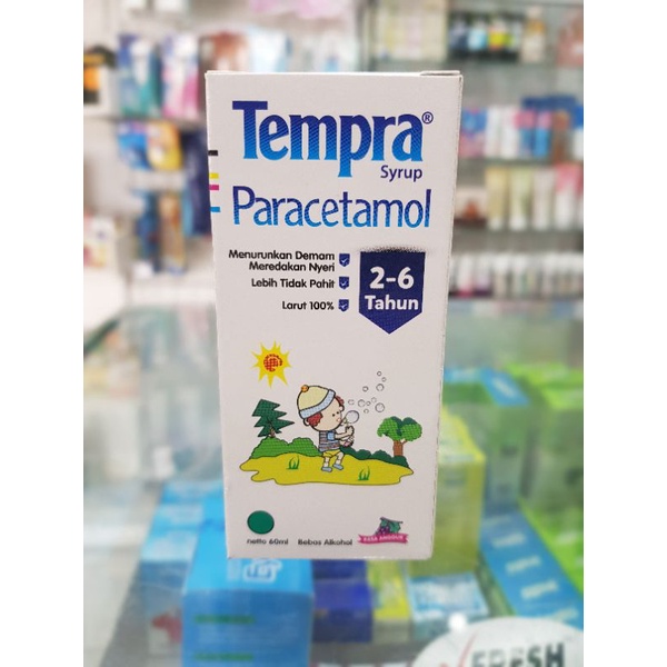 Tempra Sirup Anak / Obat Deman &amp; Flu Anak / Nyeri Sakit kepala Dan Sakit Gigi