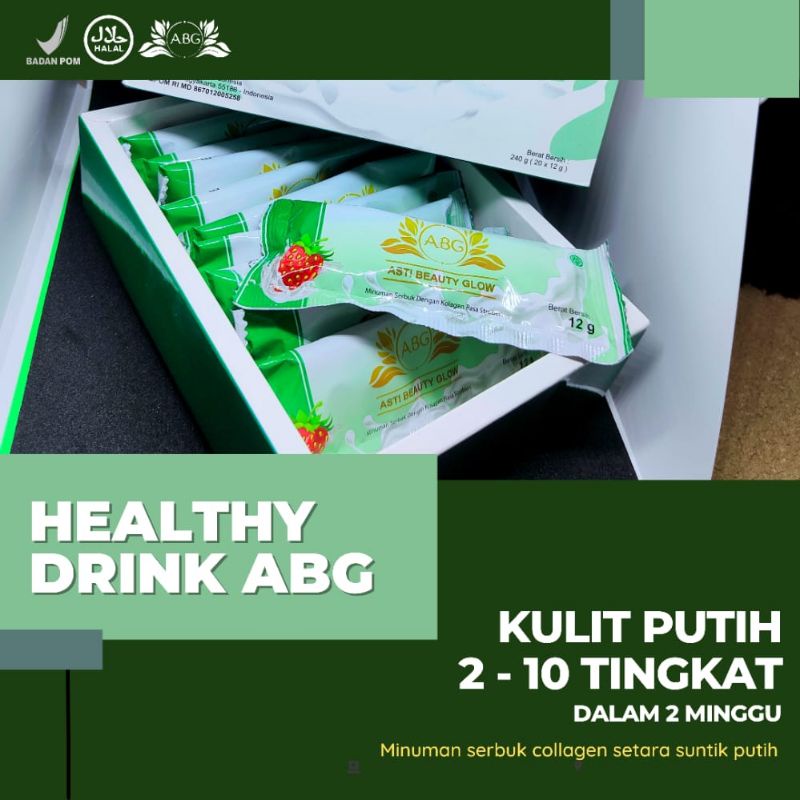 Minuman serbuk Collagen Abg by Aws