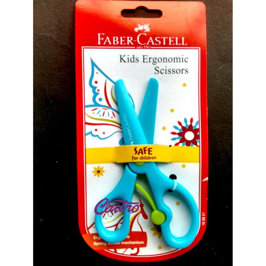 

Dijual Faber Castell Kids Ergonomic Scissors / Gunting Kertas Anak Diskon