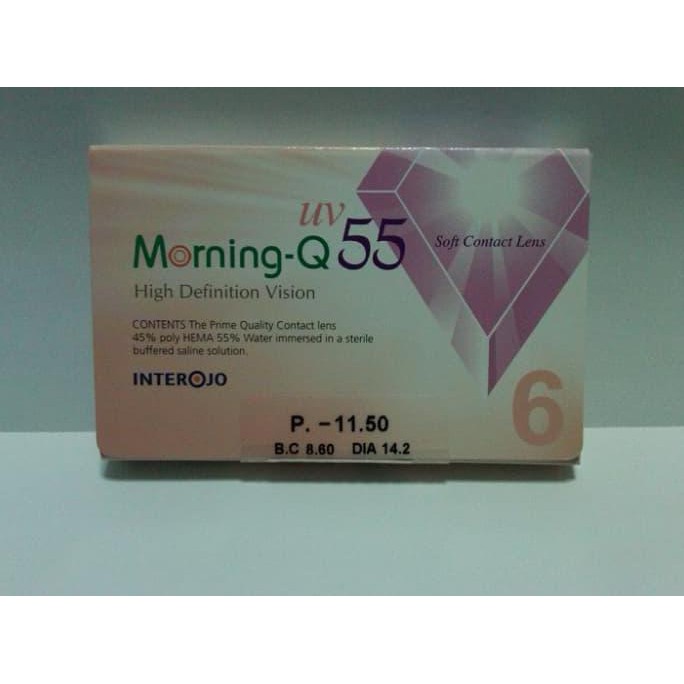 

Cuci Gudang Awal Tahun Softlens Clear Morning Q 55 Monthly Diskon