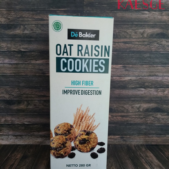 

OAT RAISIN COOKIES 280 GR- DE BAKKER