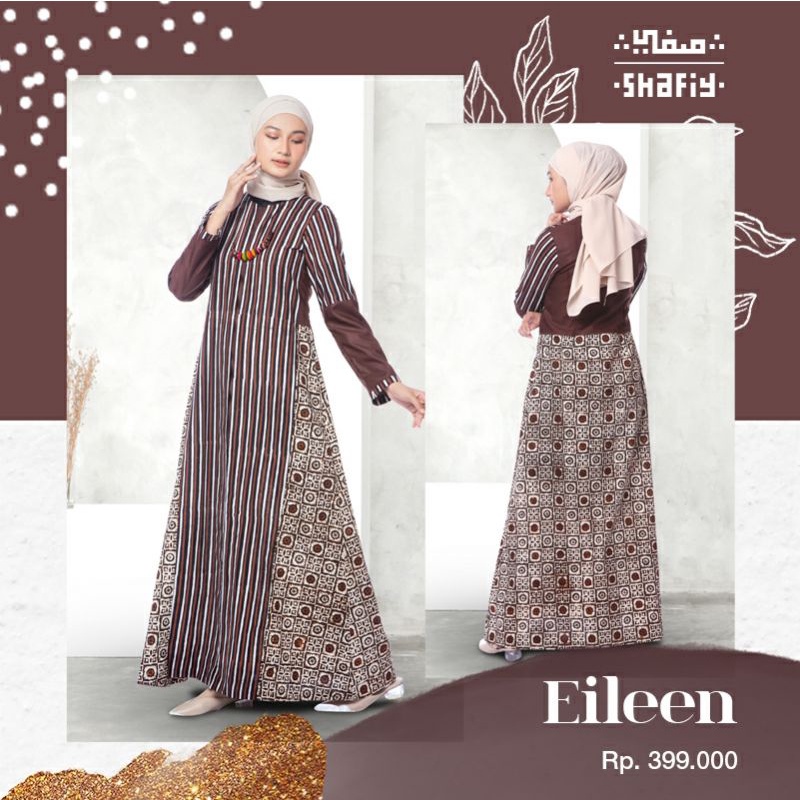 Shafiy Batik Gamis Etnik GBL Eileen