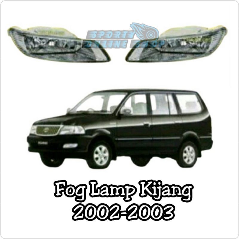 Fog Lamp Kijang 2002-2003 Komplit