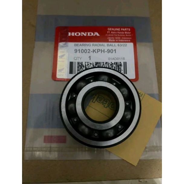 Bearing Lahar Laher 63 22 Honda Krek Kruk As Bandul Karisma Supra X 125 Lama Asli Original