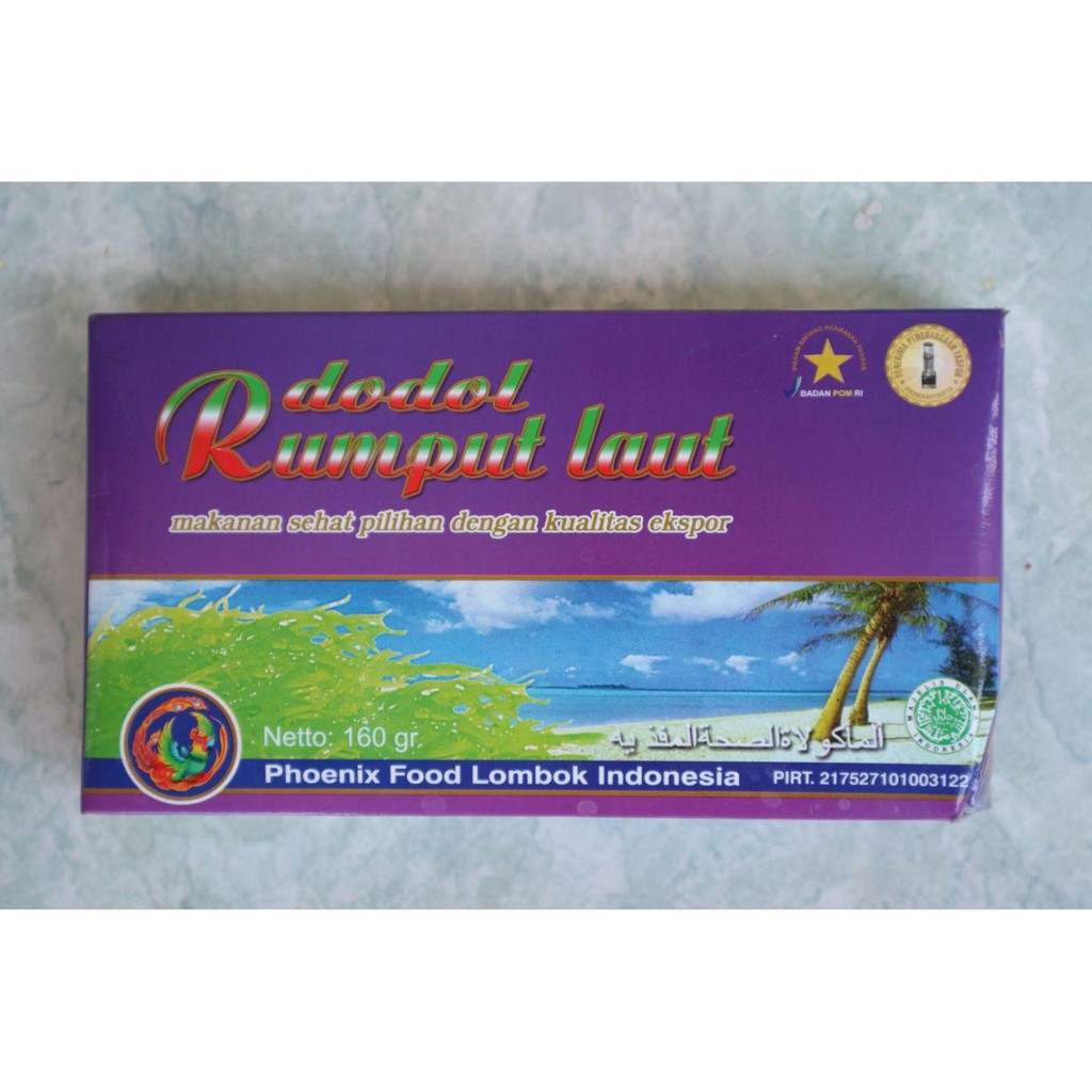 

Dodol Rumput Laut Khas Lombok