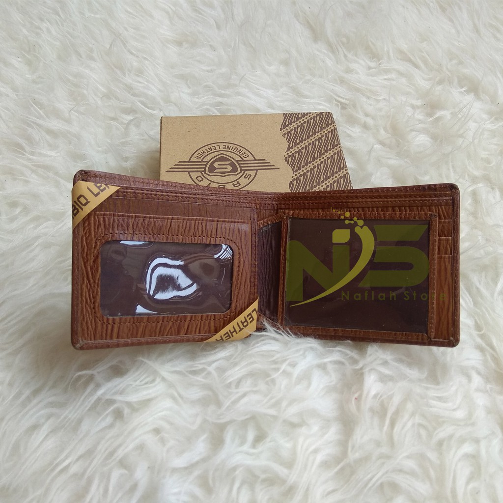 Dompet kulit pria wanita ASLI FULL GRAIN kulit sapi ORI vintage ISHIYA O5G3 Dompetkulit MASA KINI MU