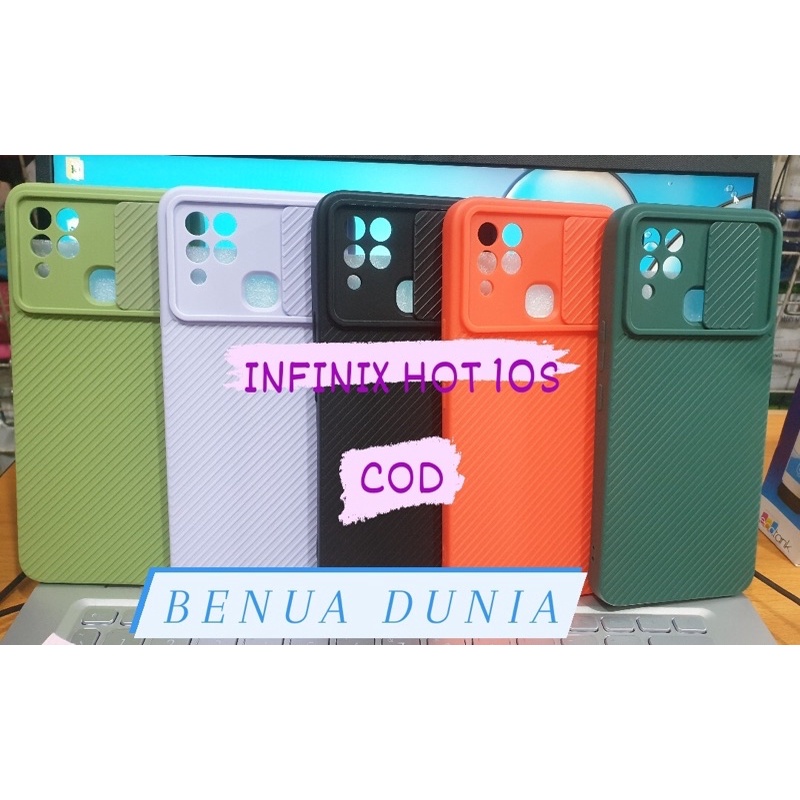 SOFCASE SLIDE KAMERA INFINIX HOT 10S CASE SLIDE INFINIX HOT 10s