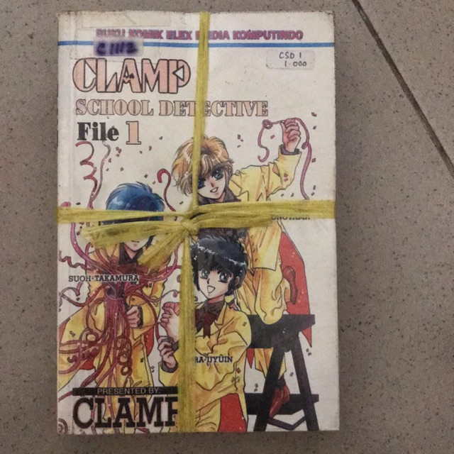 Komik Clamp School Detective Vol.1-3
