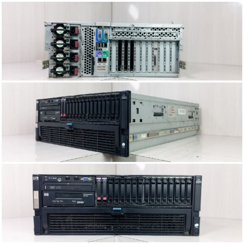 Server Hp Proliant DL580 G5 4UXeon X7460 x4 Ram 80Gb Ddr2 Hdd 600Gb