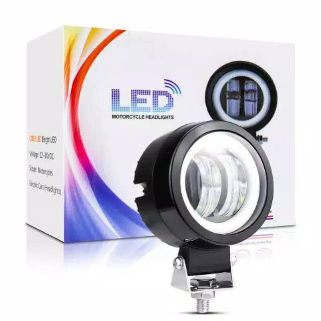 Lampu daymaker mini 2 mata lampu sorot tembak daymaker mini