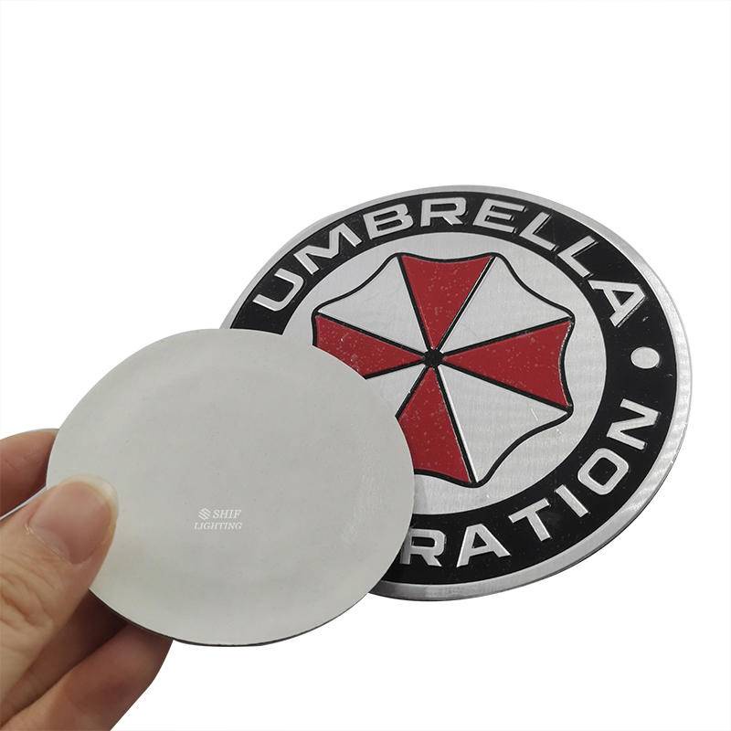 1pc Stiker Emblem Logo Umbrella Corporation Bahan Aluminum Untuk Dekorasi Mobil