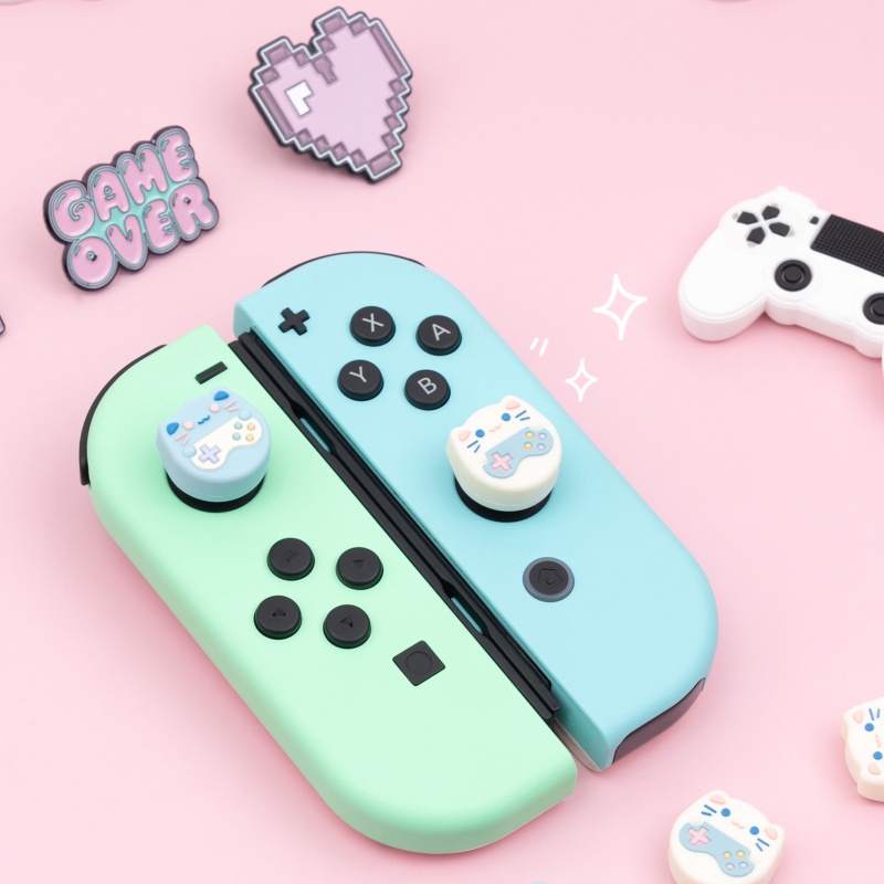 Game btsg Untuk Thumb Grip Cap Joystick Cover Pelindung Cocok Untuk Switch NS Li