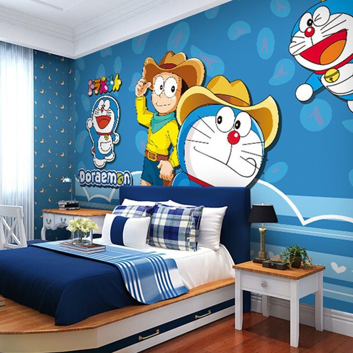 Harga Wallpaper Dinding Kamar Tidur Doraemon 3d Terbaru Desember 2021 Biggo Indonesia