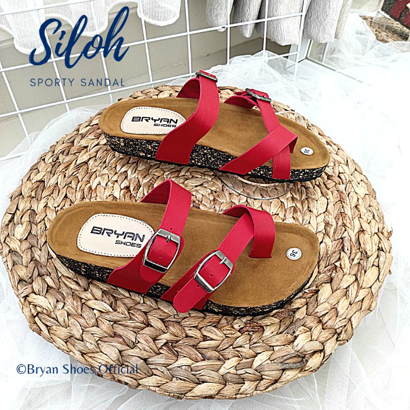 Bryan Siloh Sandal Puyuh Couple Sintetis Dove Unisex Pria Wanita Jumbo Bigsize Oversize 36-40 41 42 43