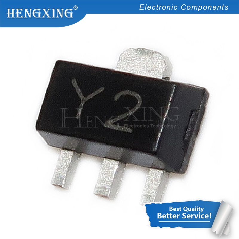 500pcs Transistor SS8050 SS8550 PXT8050 PXT8550 8050 8550 Mark Y1 Y2 SOT-89-3 Bahan Plastik