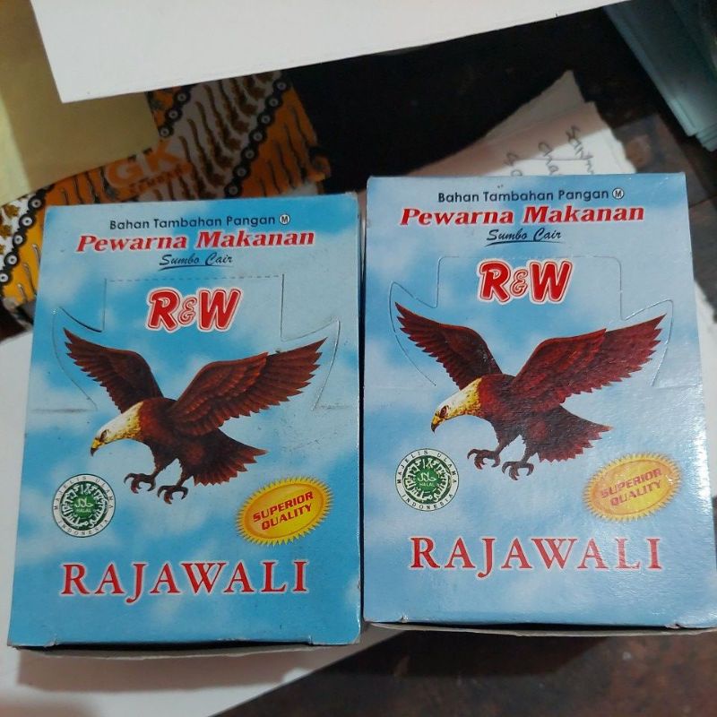 

PEWARNA RW Rajawali / Pewarna Makanan
