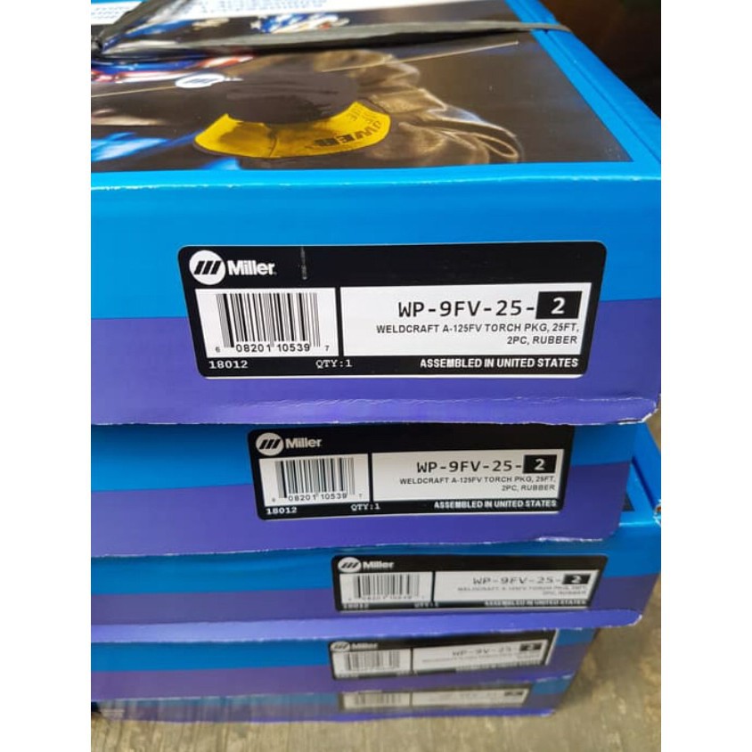Best sale Stang Las Argon Miller Weldcraft A-125-WP-9FV-25-2 USA Flex TIG Weldin
