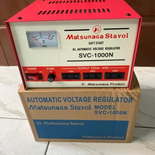 Stabilizer Matsunaga 1000Watt Stavol Svc 1000Watt BERGARANSI RESMI MANTAP