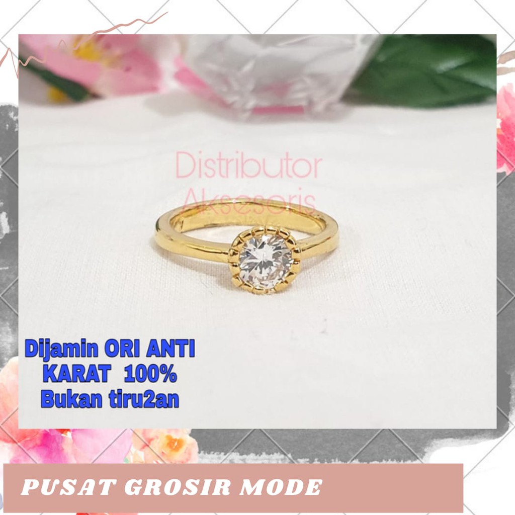 Cincin Titanium ANTI KARAT SELAMANYA PGM CT46