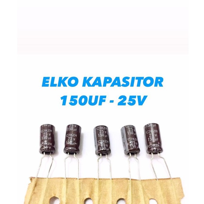 ELKO KAPASITOR 150UF - 25V