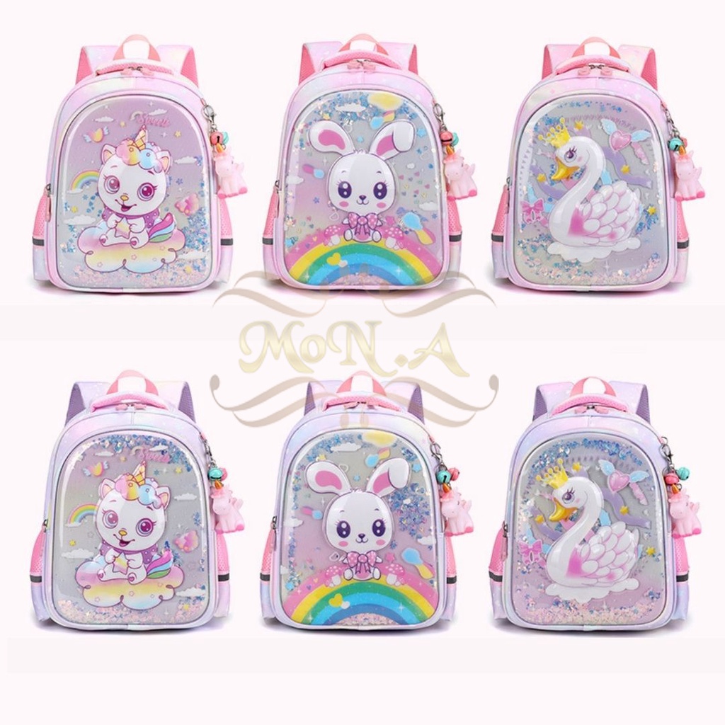 &lt;MTOYS&gt; TAS RANSEL ANAK LUCU UNIK IMPORT DESAIN MANIK - M0193