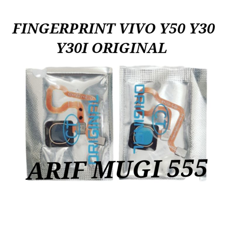 FLEXIBLE FINGERPRINT SIDIK JARI TOMBOL HOME VIVO Y50 Y30 Y30I ORIGINAL