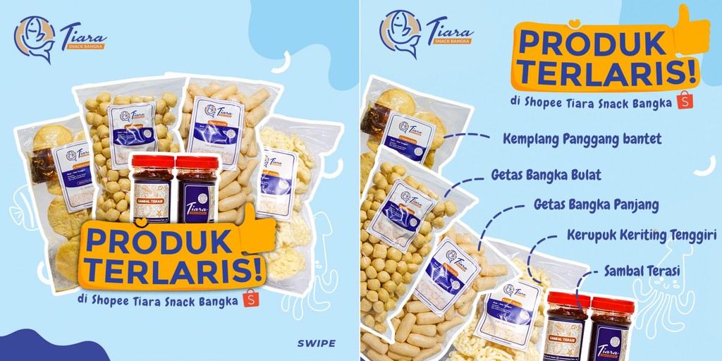 Toko Online Tiara Snack Bangka | Shopee Indonesia