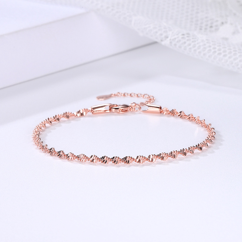 Gelang Tangan Motif Gelombang Ala Korea Untuk Wanita-1