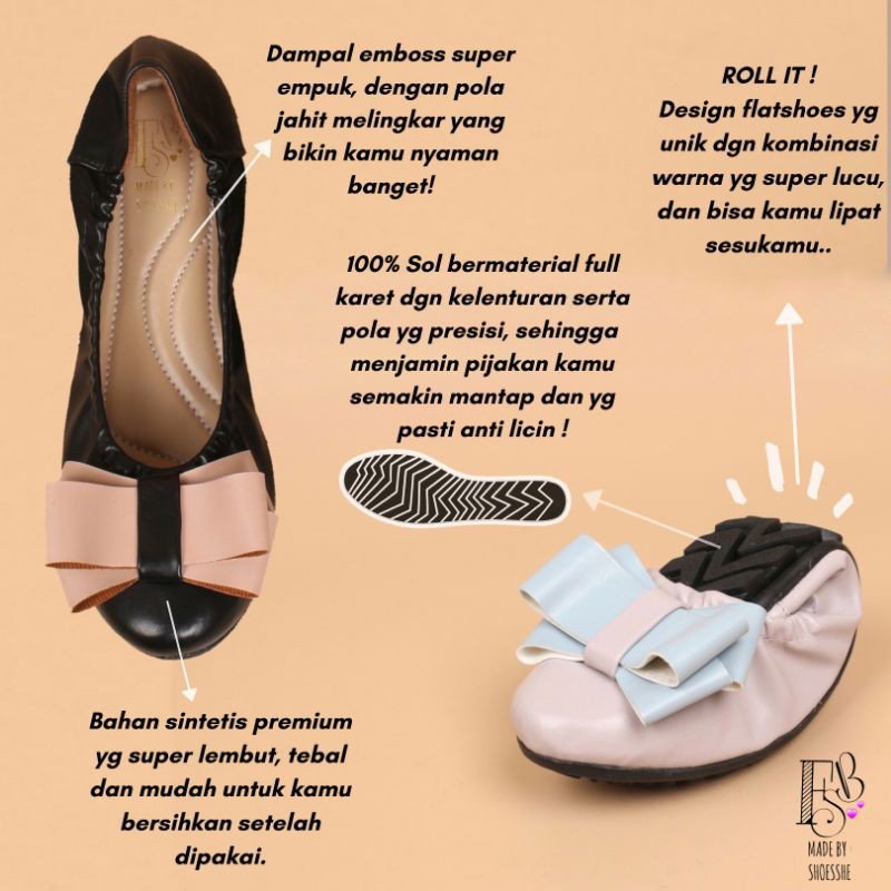 Fsb - DARA Sepatu Flat Shoes Wanita