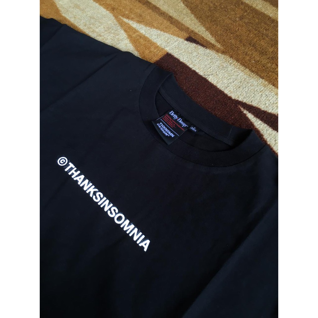 T-Shirt THANKSINSOMNIA X BETTY BOOP™️ Classy Black UNISEX