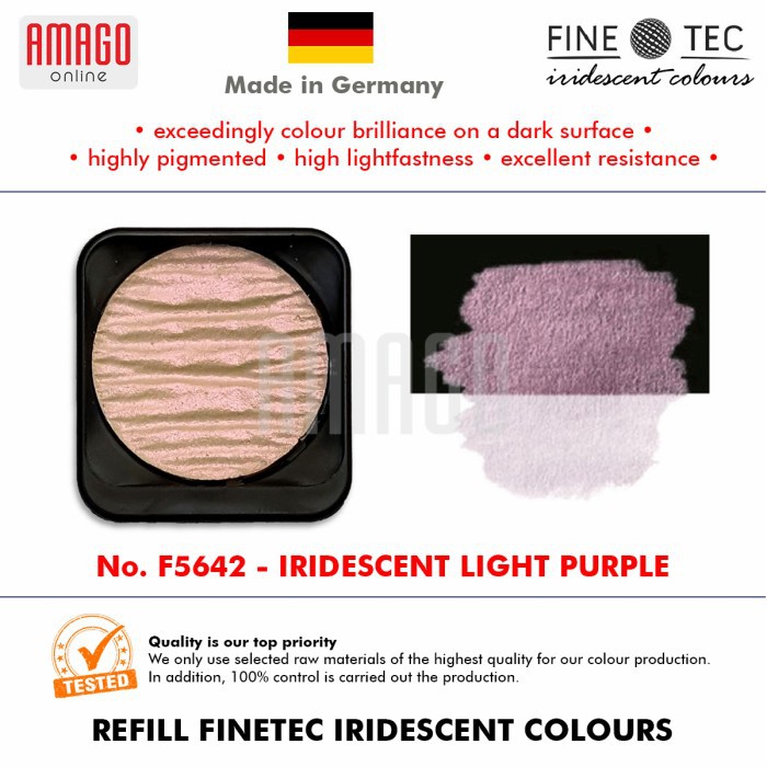 FINETEC - Iridescent Watercolour - F5642 Light Purple - 30mm