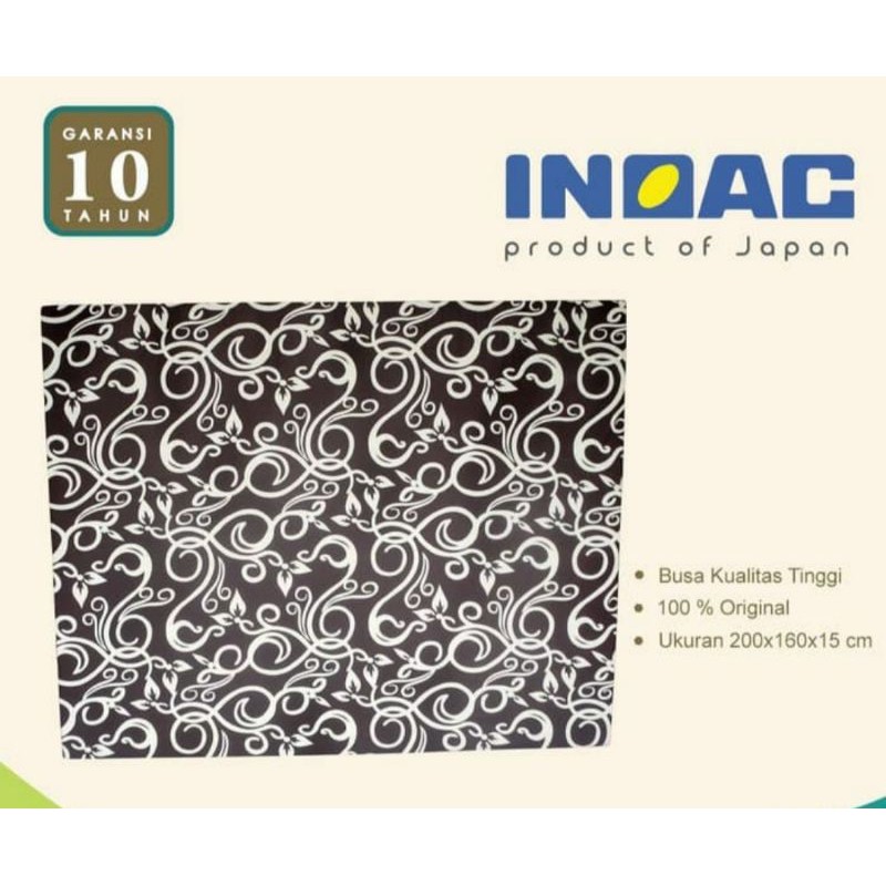 KASUR BUSA INOAC JAPAN QUALITY TEBAL 10CM / 14CM (GARANSI ANTI KEMPES)