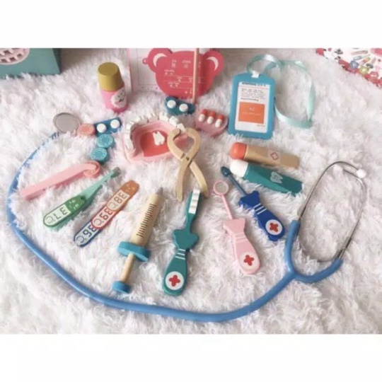 

Mainan anak edukasi - Pretend play doctor set - mainan dokter Berkualitas