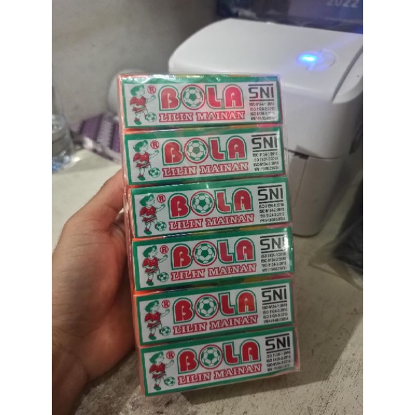 Lilin Mainan Besar Cap Bola / Lilin Bola Mainan Plastisin Besar / Lilin Mainan / Plastisin Lilin Per