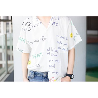 Abstract Shirt YKSTYLE Brand  Korean  Style  Baju Oppa 