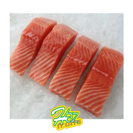 

SALMON PORTIONS SKINLESS AND BONELESS +/-200 GRAM