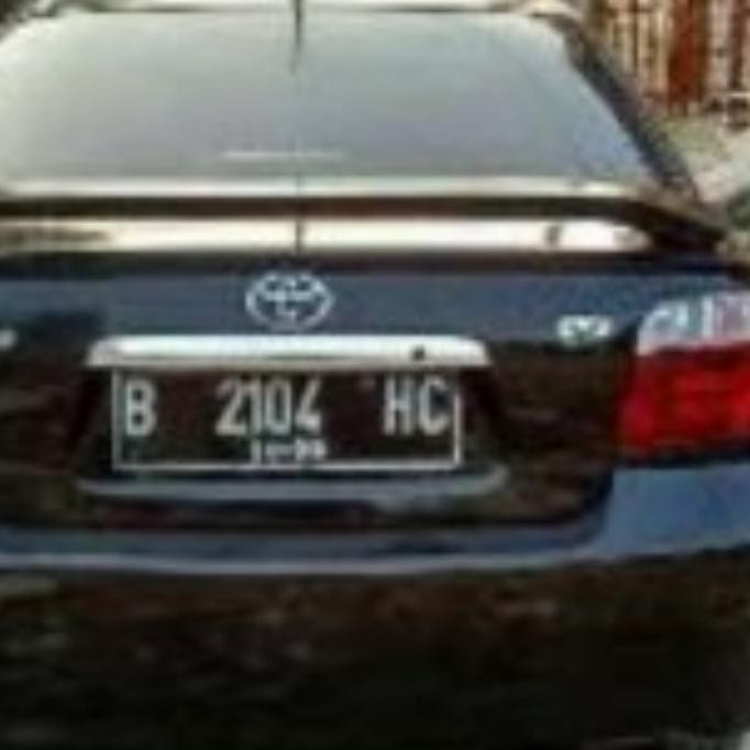 spoiler sedan vios model modulo lampu