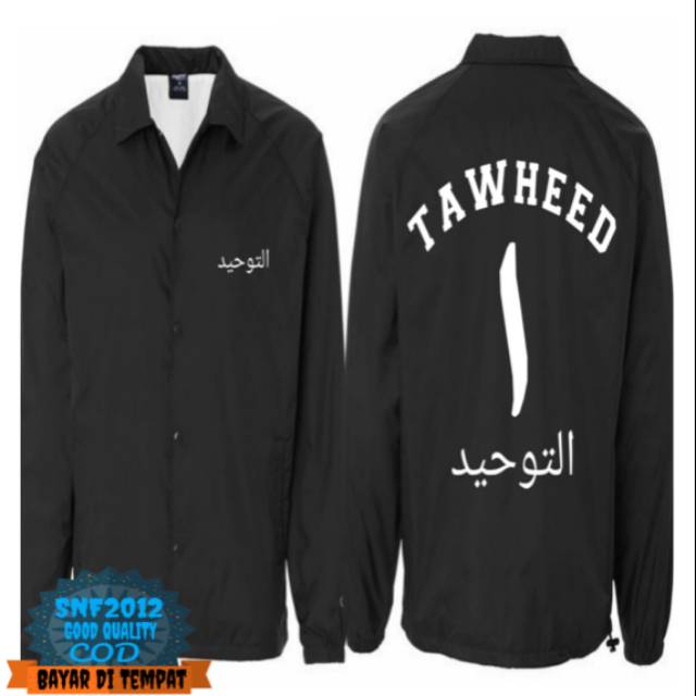 Coach jaket tawheed