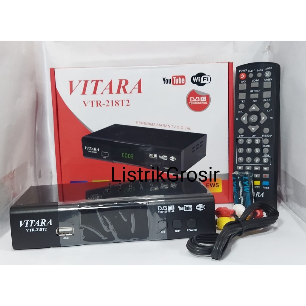 Welhome Wellhome Noise Set Top Box DVB T2 STB HD Digital Receiver