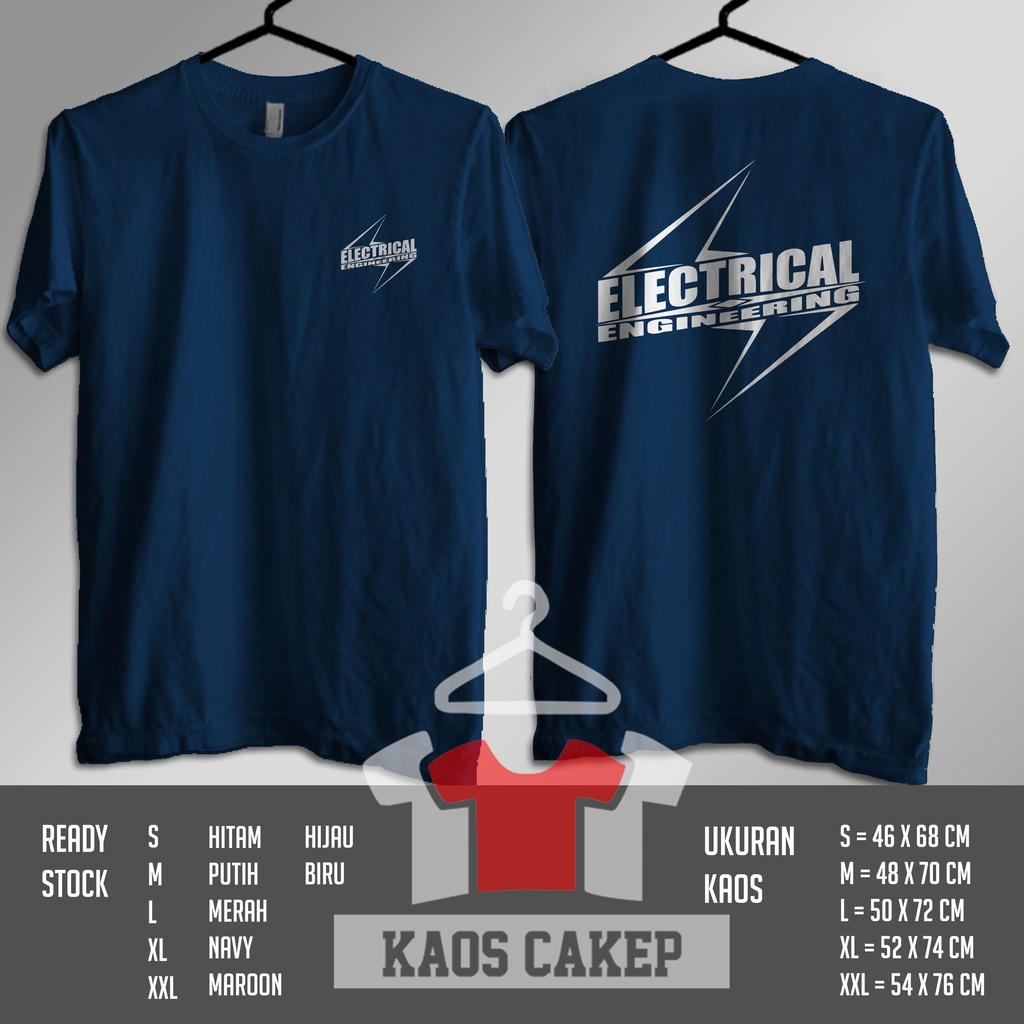 Kaos Teknik Listrik Electrical Engineering DB Baju Distro