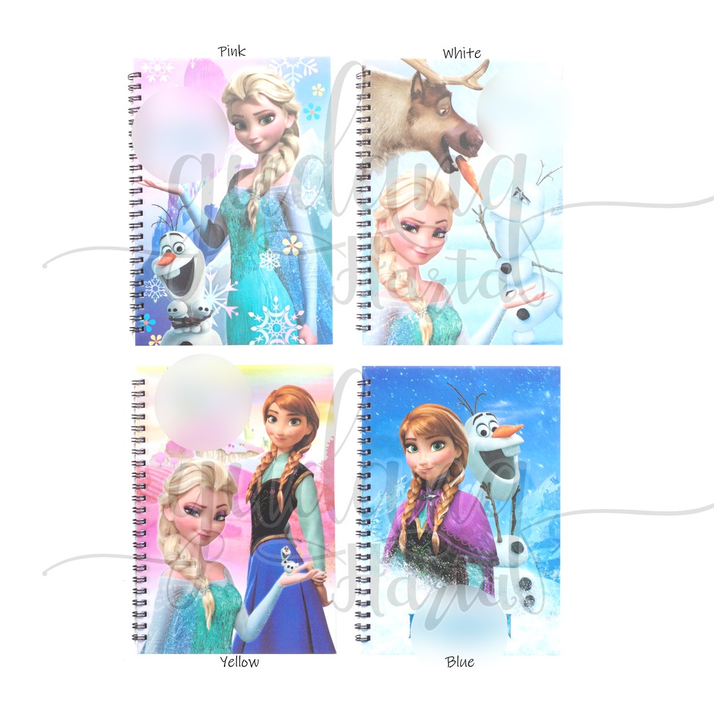 Notebook Ice Princess Lucu Buku Tulis Notes Note GH 308060