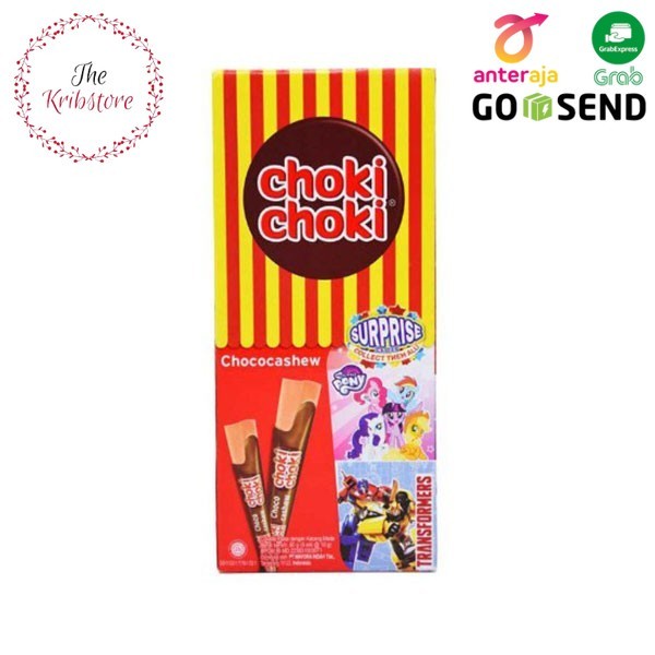 

CHOKI CHOKI Surprise Chococashew Cokelat Pasta 5 pcs Free Mainan