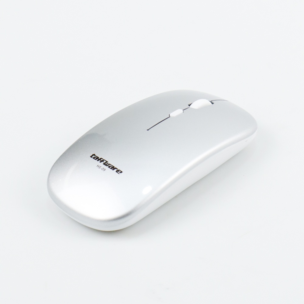 Taffware Mouse Wireless 2.4G Rechargeable - HS-09 - Silver